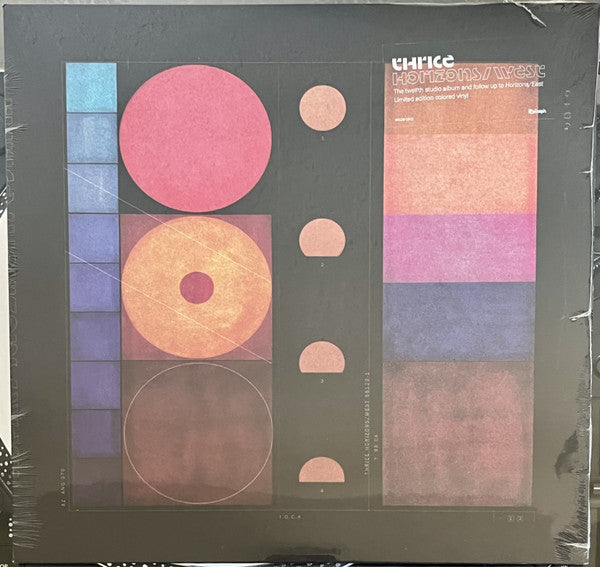 Thrice - Horizons / West - 2025 LP - Opaque Maroon