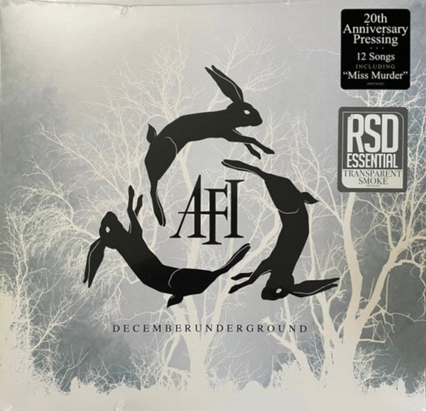 AFI - Decemberunderground - 2026 LP Reissue - Transparent Smoke