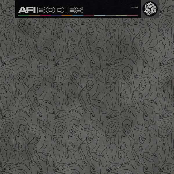 AFI - Bodies - 2021 LP - Tri Color Black/Grey/Silver