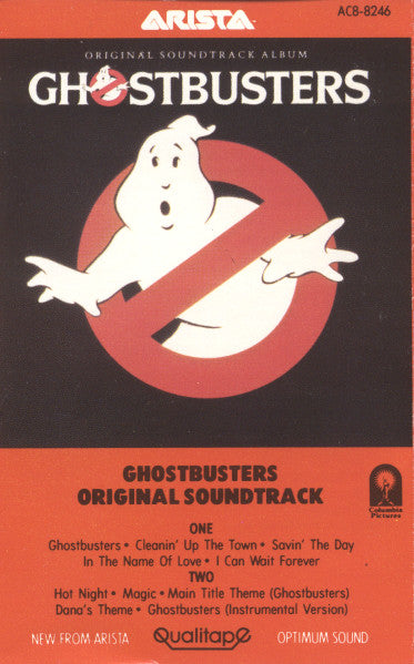 Various - Ghostbusters Original Soundtrack - Used - Cassette - Stereo - 1984 Reissue VG/VG