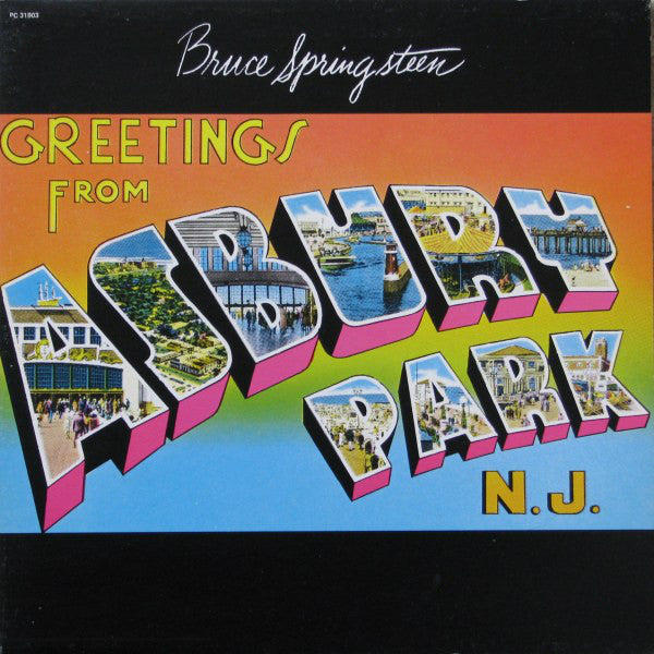 Bruce Springsteen - Greetings From Asbury Park, N.J.  - Used - LP - Stereo - 33 ⅓ RPM - 1975