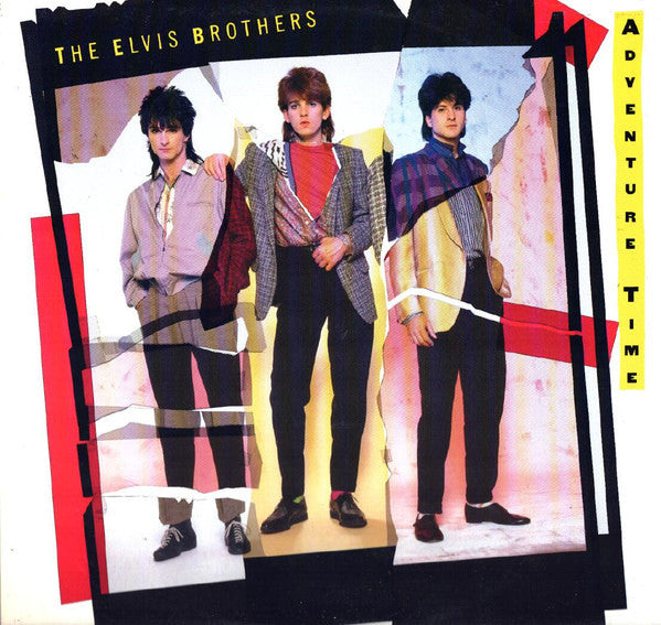The Elvis Brothers - Adventure Time - Used - LP - Stereo - 33 ⅓ RPM - 1985 Reissue VG+/VG