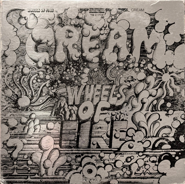 Cream (2) - Wheels Of Fire - Used - LP - Stereo - 33 ⅓ RPM - 1968 Reissue VG/G+