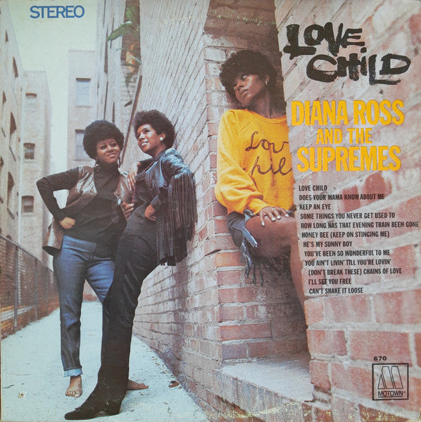The Supremes - Love Child - Used - LP - Stereo - 33 ⅓ RPM - 1968 Reissue VG/VG