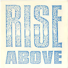 Rise Above - Rise Above - Used 1989 7" EP - VG+/VG *