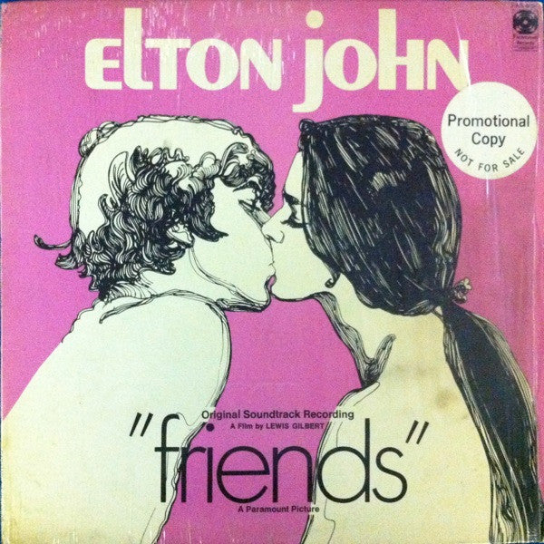 Elton John - Friends - Used - LP - Stereo - 33 ⅓ RPM - 1971 Reissue VG+/VG+