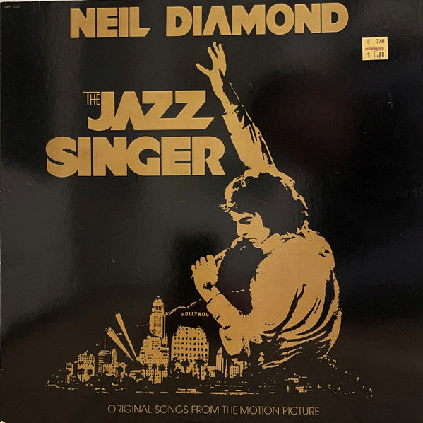 Neil Diamond - The Jazz Singer (Original Songs From The Motion Picture) - Used - LP - Stereo - 33 ⅓ RPM - 1980 Reissue VG/VG