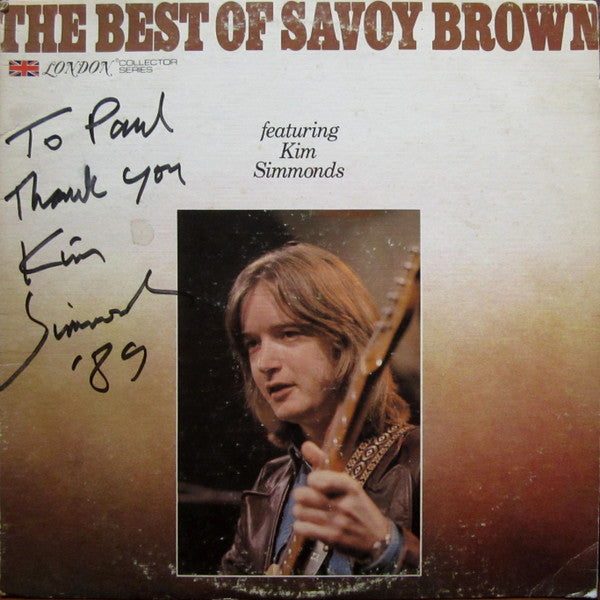Savoy Brown - The Best Of Savoy Brown - Used - LP - Stereo - 33 ⅓ RPM - 1977 Reissue VG/VG