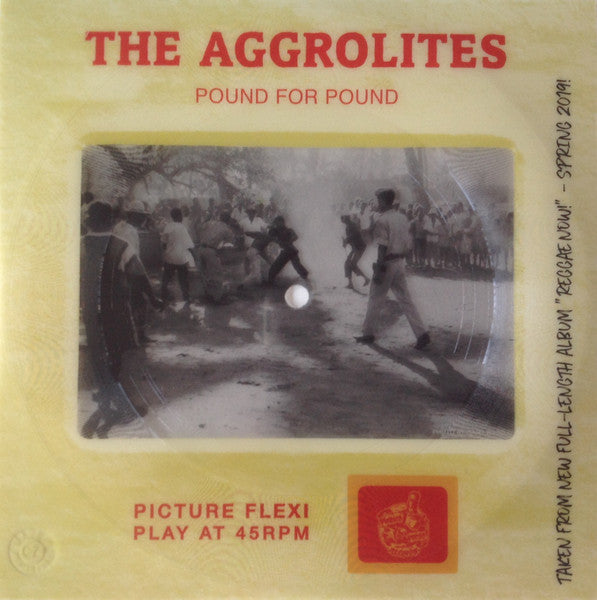 The Aggrolites - Pound For Pound - Used 2019 7" Picture Flexi Disc Single - VG+/NG