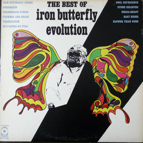 Iron Butterfly - The Best Of Iron Butterfly Evolution - Used - LP - Stereo - 33 ⅓ RPM - 1971 Reissue VG/VG