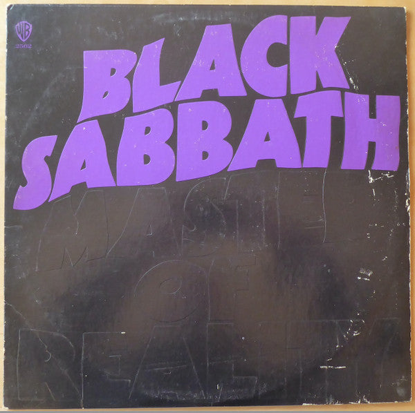 Black Sabbath - Master Of Reality - Used 1971 LP Reissue VG/VG