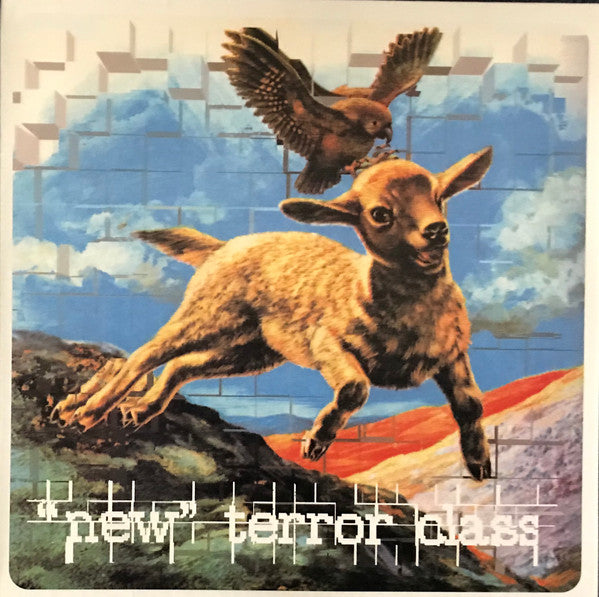 New Terror Class - With An Uzi And A 40oz... b/w Routine Ecstacy - Used 2000 7" - VG+/VG+ - Clear