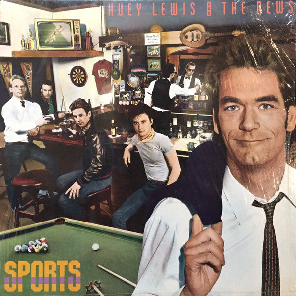 Huey Lewis & The News - Sports - Used - LP - Stereo - 33 ⅓ RPM - 1983