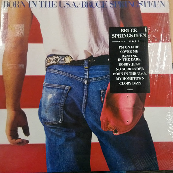 Bruce Springsteen - Born In The U.S.A. - Used - LP - Stereo - 33 ⅓ RPM - 1984 Reissue M/NM