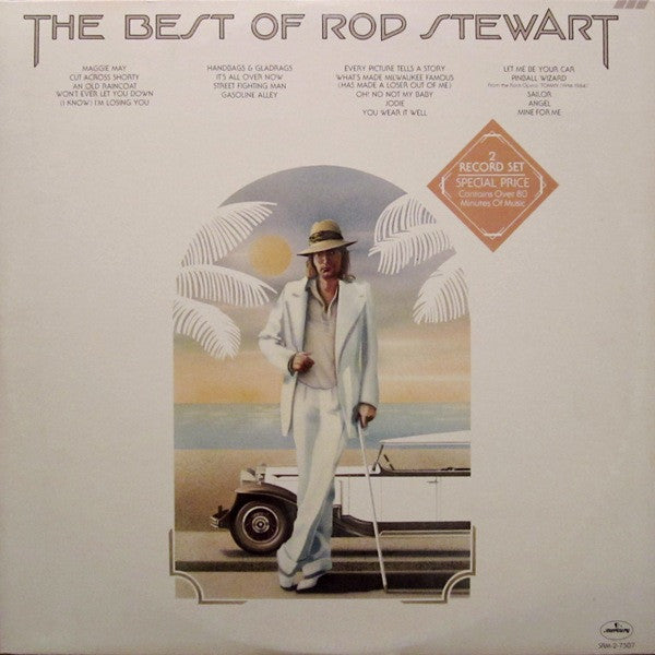 Rod Stewart - The Best Of Rod Stewart - Used - LP - Stereo - 33 ⅓ RPM - 1976 Reissue VG/VG