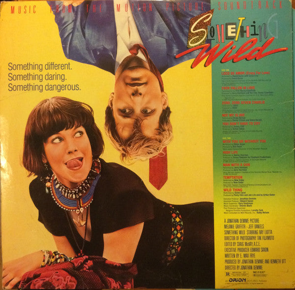 Various Artists - Something Wild - Music From The Motion Picture Soundtrack - Used 1986 LP - VG/VG