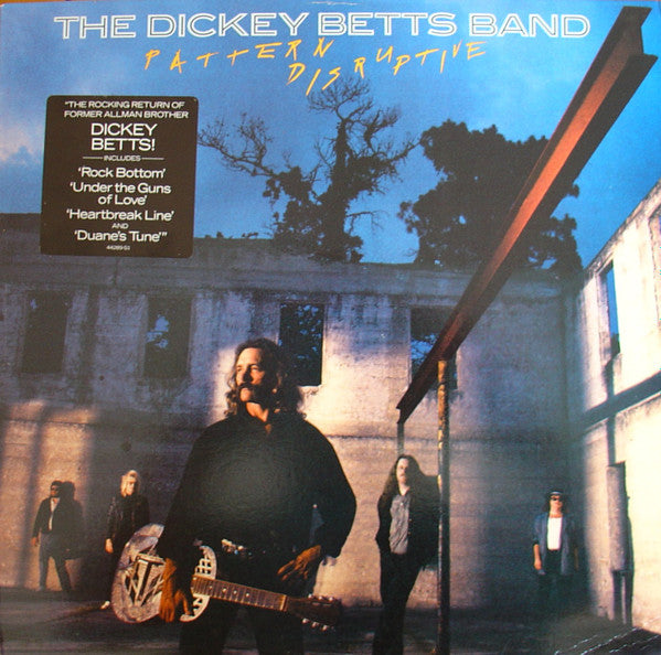The Dickey Betts Band - Pattern Disruptive - Used - LP - Stereo - 33 ⅓ RPM - 1988 Reissue VG+/VG+