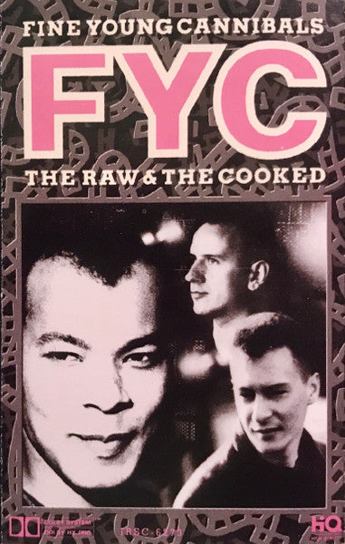 Fine Young Cannibals - The Raw & The Cooked - Used 1989 Cassette - VG/VG