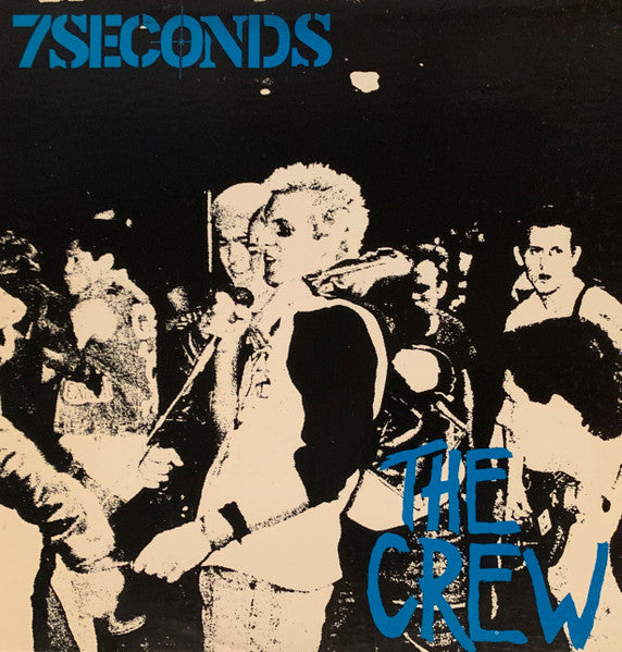 7 Seconds - The Crew - Used - LP - Stereo - 33 ⅓ RPM - 1984 VG/VG*