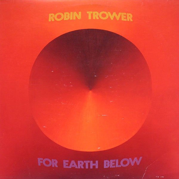 Robin Trower - For Earth Below - Used - LP - Stereo - 33 ⅓ RPM - 1975 Reissue VG/VG