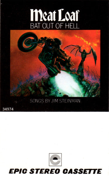 Meat Loaf - Bat Out Of Hell - Used 198X Cassette - VG/VG