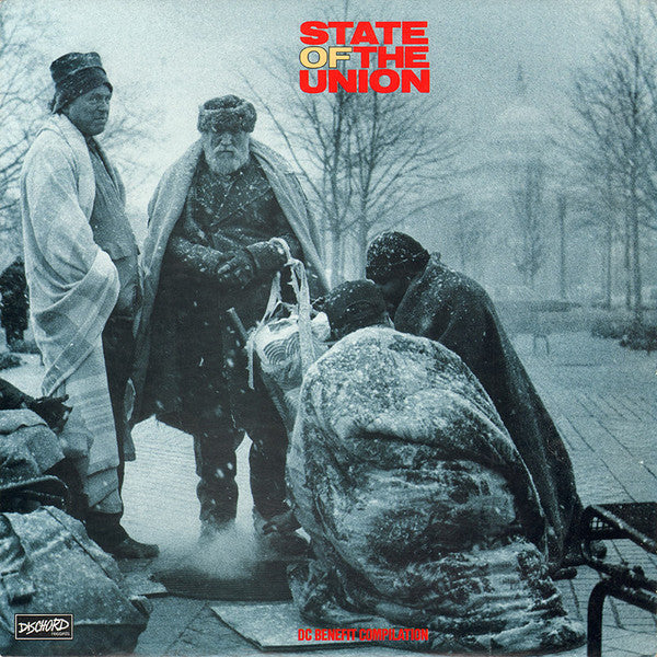 Various - State Of The Union - DC Benefit Compilation - Used - LP - Stereo - 33 ⅓ RPM - 1989 1st Pressing VG+/VG+*