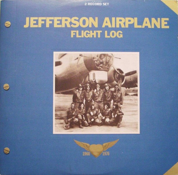 Jefferson Airplane - Flight Log 1966-1976 - Used - LP - Stereo - 33 ⅓ RPM - 1977 Reissue VG/VG