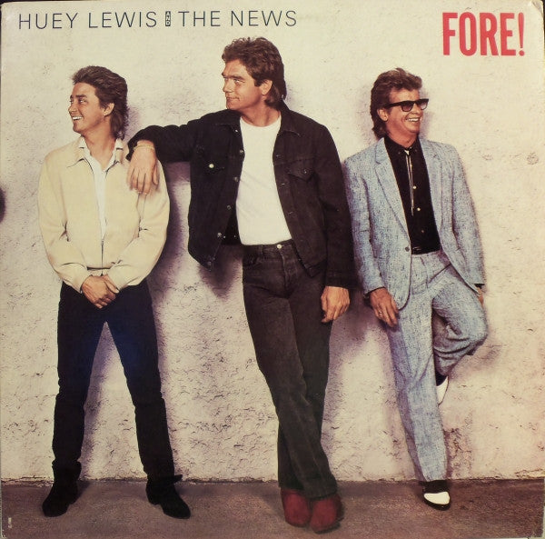 Huey Lewis & The News - Fore! - New - LP - Stereo - 33 ⅓ RPM - 1986 Reissue NM/NM