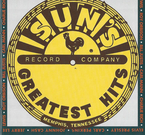 Various - Sun's Greatest Hits - Used - CD - Stereo Reissue VG+/VG+