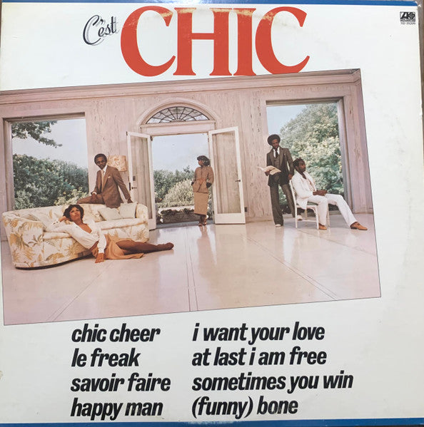 Chic - C'est Chic - Used - LP - Stereo - 33 ⅓ RPM - 1978 Reissue VG+/VG