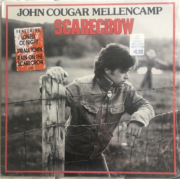 John Cougar Mellencamp - Scarecrow - Used - LP - Stereo - 33 ⅓ RPM - 1985 Reissue VG/VG