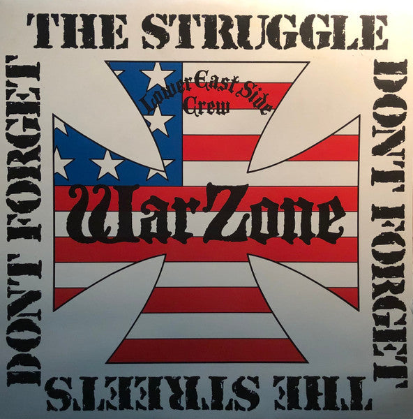 Warzone - Don't Forget The Struggle Don't Forget The Streets - Used 1988 LP - VG+/VG+ *