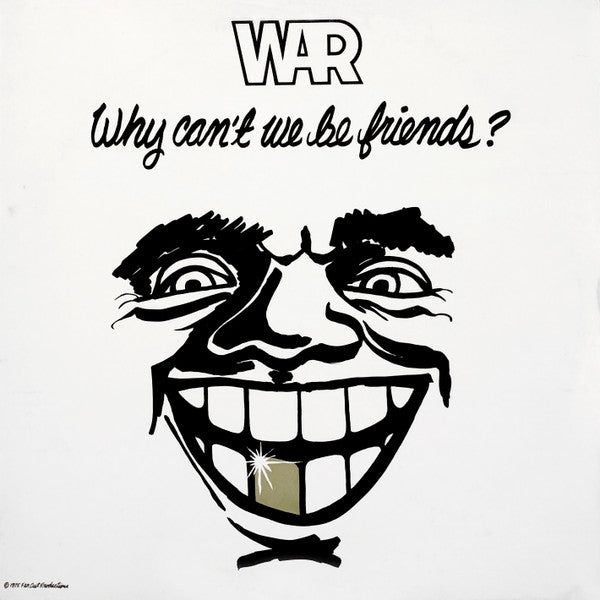 War - Why Can't We Be Friends? - Used - LP - Stereo - 33 ⅓ RPM - 1975 Reissue VG/VG
