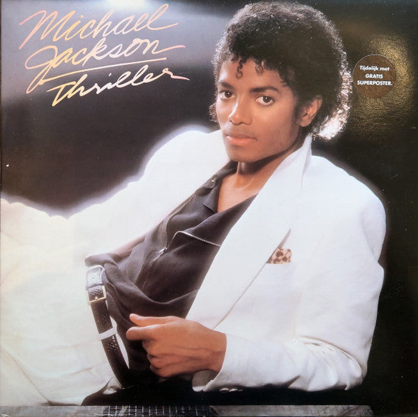 Michael Jackson - Thriller - Used - LP - Stereo - 33 ⅓ RPM - 1982 Reissue VG+/VG+