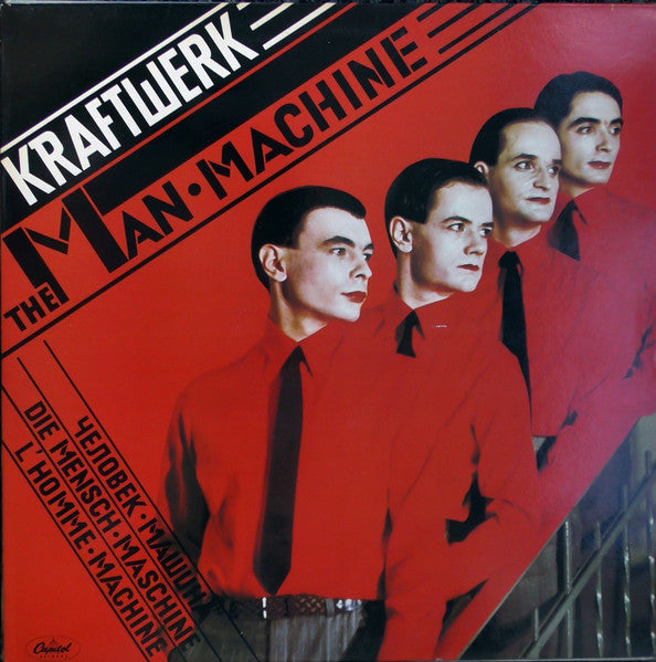 Kraftwerk - The Man • Machine - Used - LP - Stereo - 33 ⅓ RPM - 1978 Reissue VG+/VG