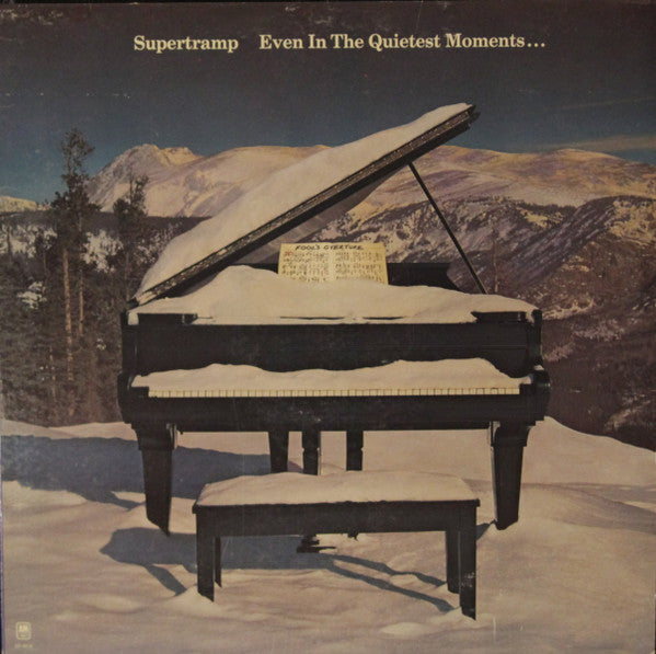 Supertramp - Even In The Quietest Moments... - Used - LP - Stereo - 33 ⅓ RPM - 1977 Reissue VG/VG