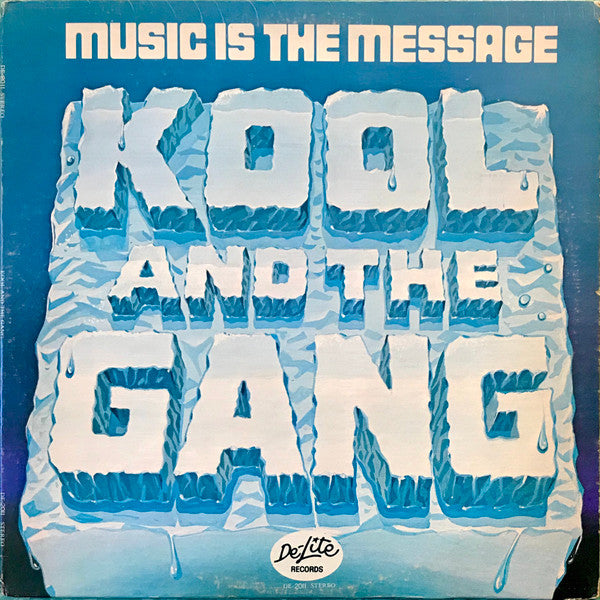 Kool & The Gang - Music Is The Message - Used - LP - Stereo - 33 ⅓ RPM - 1972