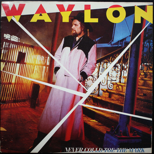 Waylon Jennings - Never Could Toe The Mark - Used - LP - Stereo - 33 ⅓ RPM - 1984 Reissue VG/VG