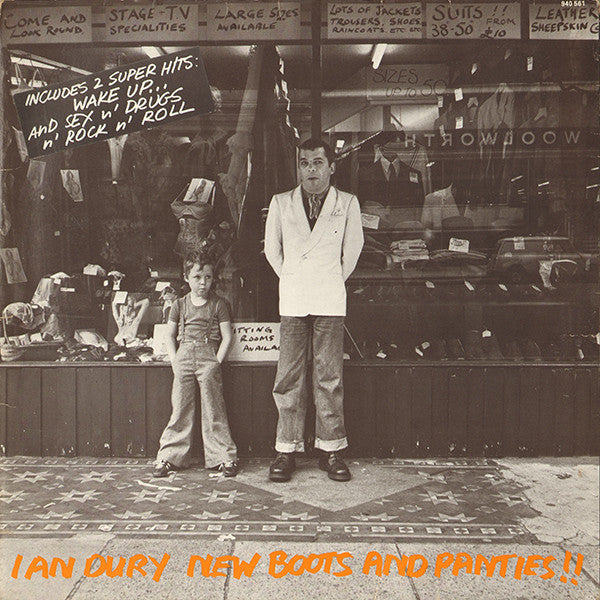 Ian Dury - New Boots And Panties !! - Used - LP - Stereo - 33 ⅓ RPM - 1978 Reissue VG/VG
