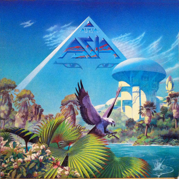 Asia (2) - Alpha - Used - LP - Stereo - 33 ⅓ RPM - 1983 Reissue VG+/VG+
