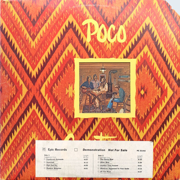 Poco (3) - Cantamos - Used - LP - Stereo - 33 ⅓ RPM - 1974 Promo VG+/VG+