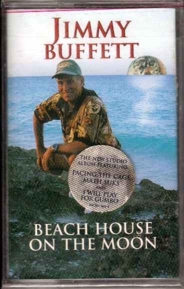 Jimmy Buffett - Beach House On The Moon - Used 1999 Cassette - NM/NM