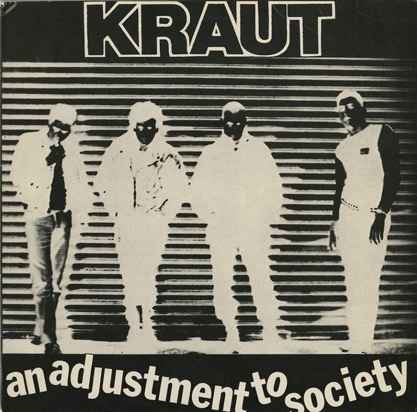 Kraut - An Adjustment To Society - Used 1982 LP - VG+/VG+ *