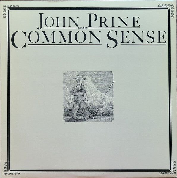 John Prine - Common Sense - Used - LP - Stereo - 33 ⅓ RPM Reissue VG+/VG+