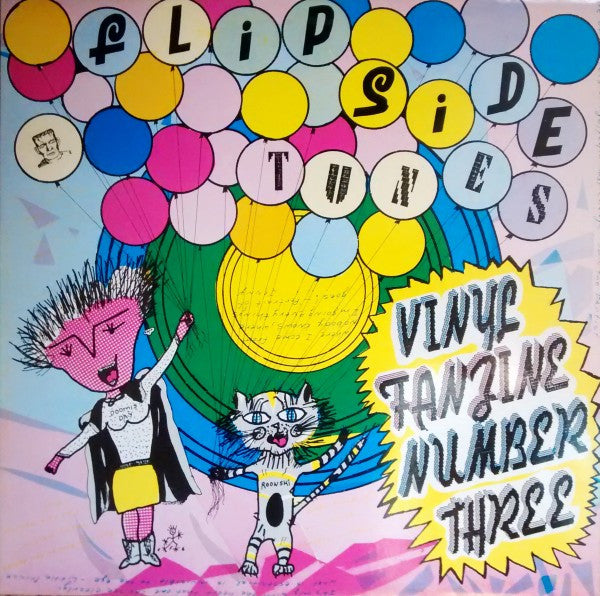 Various - Flipside Tunes (Vinyl Fanzine Number Three) - Used - LP - Stereo - 33 ⅓ RPM - 1987 VG+/VG+*