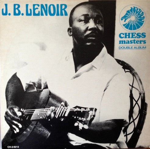 J.B. Lenoir - J.B. Lenoir - Used - 12" Vinyl - Stereo - 33 ⅓ RPM - 1984 Reissue VG+/VG