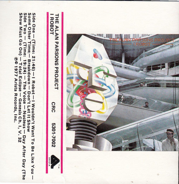The Alan Parsons Project - I Robot - Used 1977 Used Cassette VG/VG