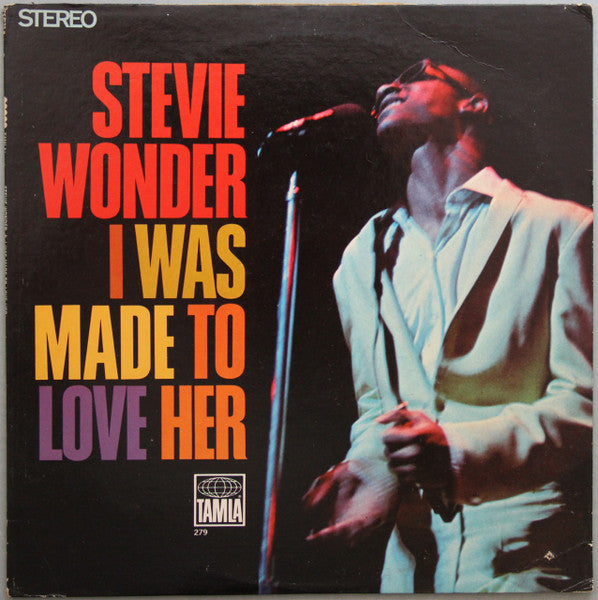 Stevie Wonder - I Was Made To Love Her - Used - LP - Stereo - 33 ⅓ RPM - 1968 Reissue VG/VG