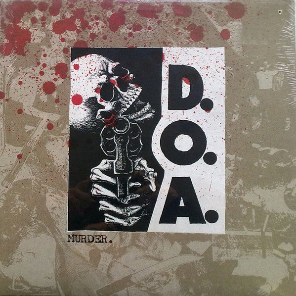D.O.A. - Murder. - Used 1990 LP - VG+/VG+ *