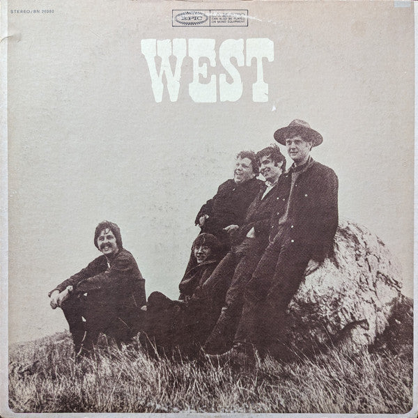 West - West - Used 1968 LP - VG/VG